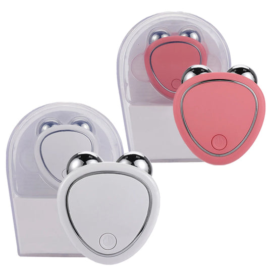 Appareil de Lifting Visage EMS – Roller Micro-Courants Anti-Âge et Raffermissant